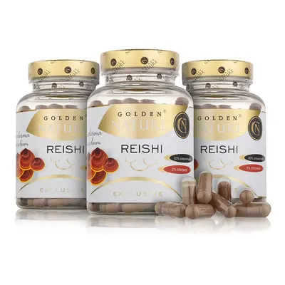 2+1 GN Exclusive Reishi 50% polysacharidů 300 cps. - Golden Nature