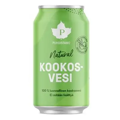 Puhdistamo Coconut Water 310ml natural (Kokosová voda) - Puhdistamo