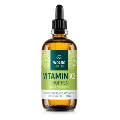 Woldohealth Vitamín K2 Vegan MK-7 200 µg 50 ml - Woldohealth