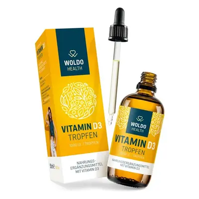 Woldohealth Vitamin D3 Kapky ( 1000 I.U. ) 50 ML - Woldohealth