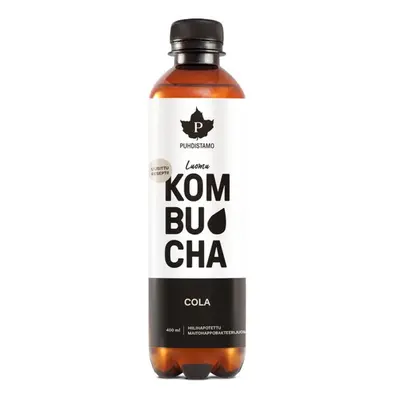 Puhdistamo Kombucha BIO 400ml (cola) - Puhdistamo