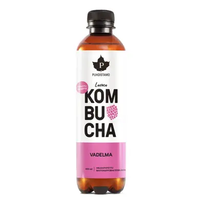 Puhdistamo Kombucha BIO 400ml (malina) - Puhdistamo