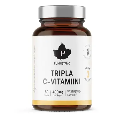 Puhdistamo Triple Vitamin C 60 kapslí - Puhdistamo