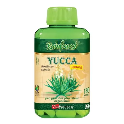 Yucca 500 mg - 180 kapslí, XXL economy - Vitaharmony