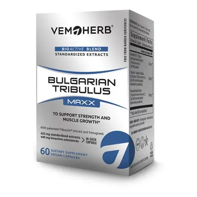 VemoHerb Tribulus Terrestris MAXX 60 kapslí - VemoHerb