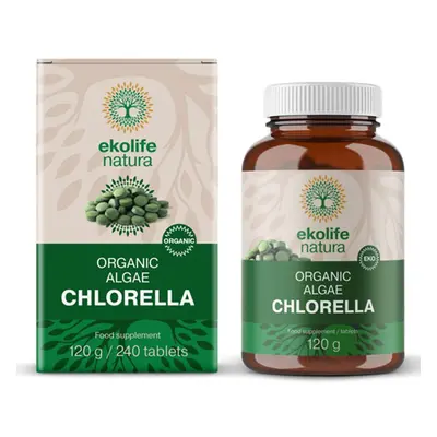 Ekolife natura Algae Chlorella Organic 240 tablet - Ekolife Natura