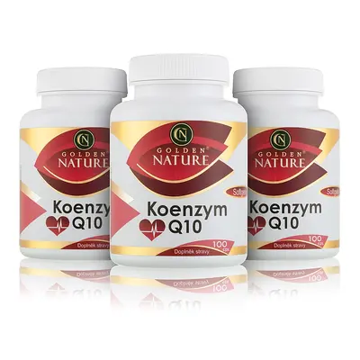 2+1 Golden Nature Koenzym Q10 100mg softgel 300 cps. - Golden Nature