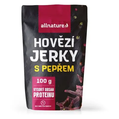 Allnature BEEF Pepper Jerky 100 g - Allnature