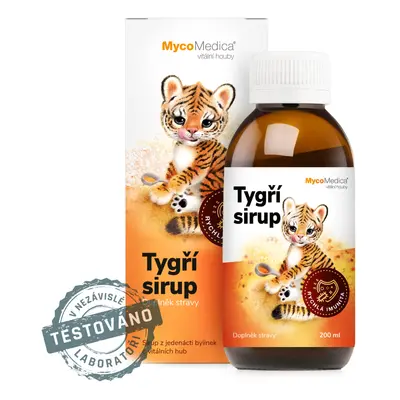 MycoMedica Tygří sirup 200 ml - MycoMedica