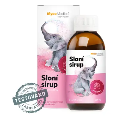 MycoMedica Sloní sirup 200 ml - MycoMedica