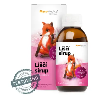 MycoMedica Liščí sirup 200 ml - MycoMedica