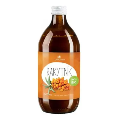 Allnature Rakytníková šťáva 100 % BIO 500ml - Allnature