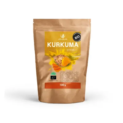 Allnature Kurkuma prášek BIO 100 g - Allnature