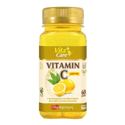 Vitamin C 500 mg s postupným uvolňováním - 60 cps. - Vitaharmony