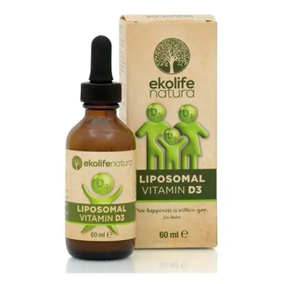 Ekolife natura Liposomal Vitamin D3 60ml (Lipozomální vitamín D3) - Ekolife Natura