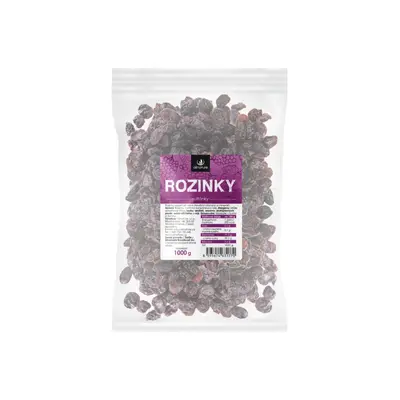 Allnature Rozinky sultánky 1000 g - Allnature