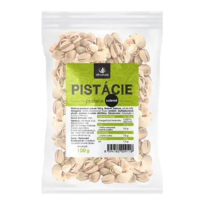 Allnature Pistácie pražené solené 250g - Allnature