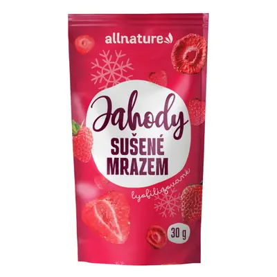 Allnature Jahody sušené mrazem 30 g - Allnature