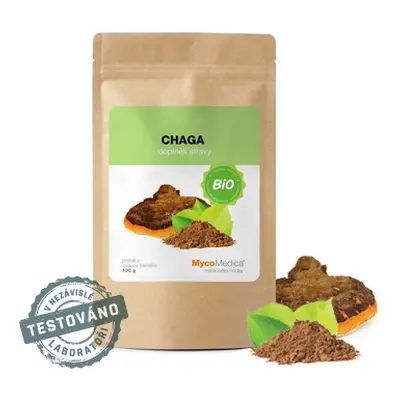 BIO Chaga prášek 100g - MycoMedica