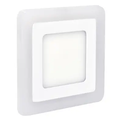 LED vestavné svítidlo DUO hranaté 18W+6W 1530 lm