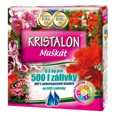 Kristalon muškát s aktivátorem kvetení, 0,5 kg