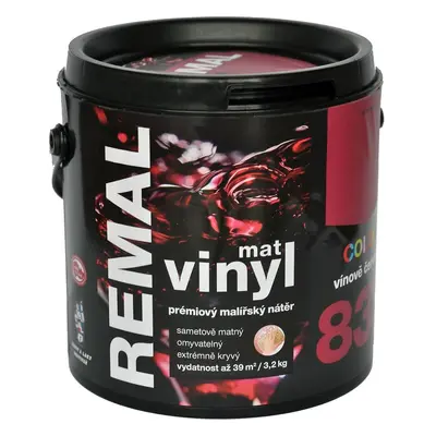 Remal Vinyl Color mat vínově červená 3,2kg