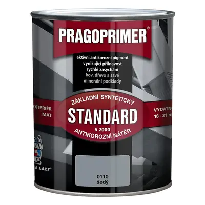 Pragoprimer Standard 0110 šedý 0,6l