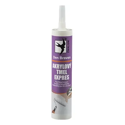 Akrylový tmel Den Braven expres 310 ml bílý