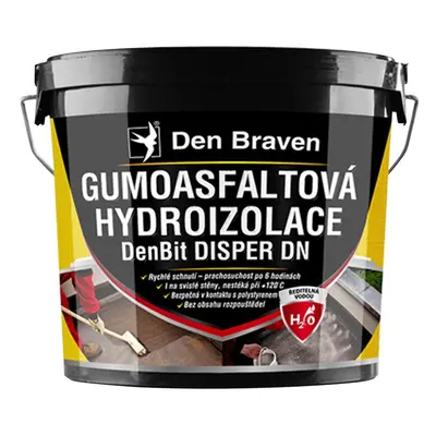 Gumoasfaltová hydroizolace Den Braven DenBit DISPER DN 5 kg