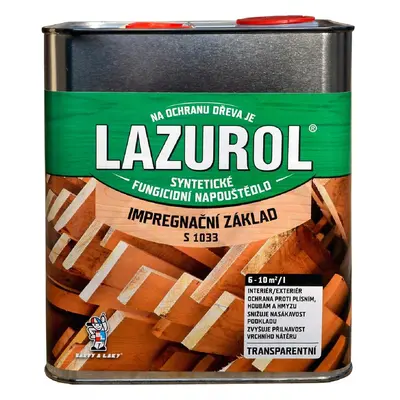 Lazurol S1033 impregnační základ čirý 2,5L