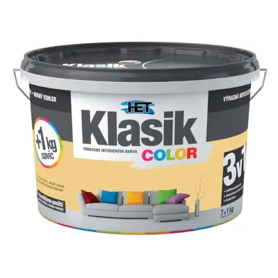 Het Klasik Color 0637 žlutý banánový 7+1kg