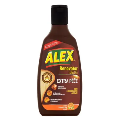 Renovátor nábytku Alex s aroma citrusových plodů extra péče 250 ml