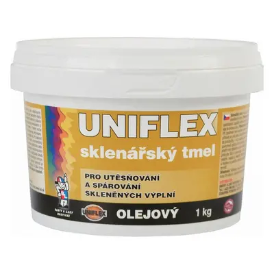 Uniflex sklenářský tmel 1kg