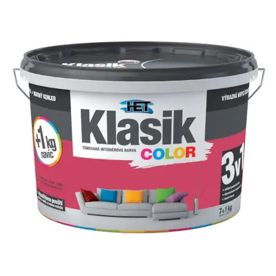 Het Klasik Color 0897 vínový 7+1kg