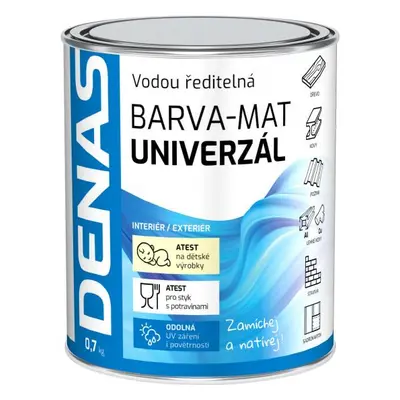 Denas mat 0610 krémová 0,7 kg