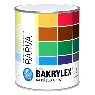 Bakrylex lesk 0225 hnědý 0,7kg