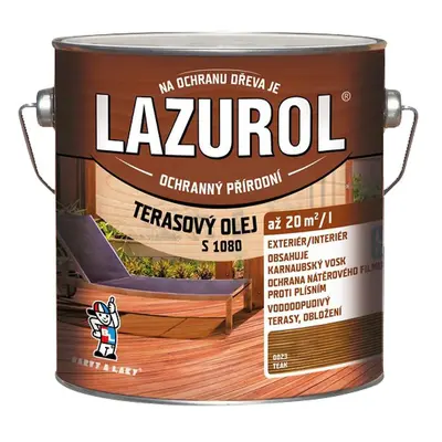 Lazurol terasový olej teak 2,5l