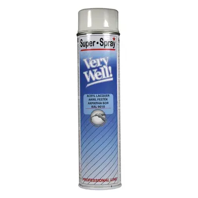 Sprej VeryWell RAL9010 lesk 600ml