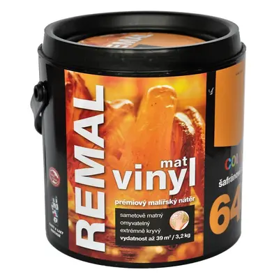 Remal Vinyl Color mat šafránově žlutá 3,2kg