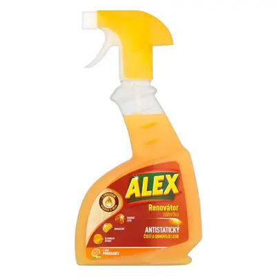 Renovátor nábytku Alex antistatický s vůní pomeranče 375 ml