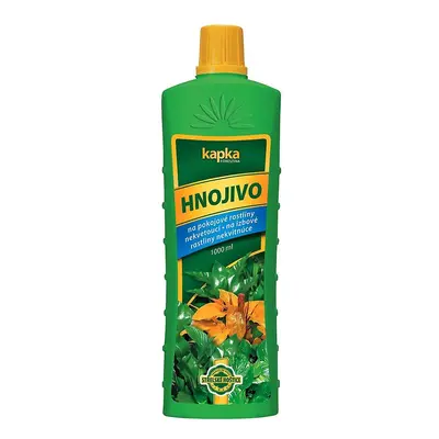 Kapka - Hnojivo na pokojové rostliny nekvetoucí 1000 ml