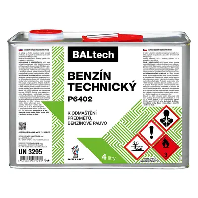 Benzin technicky 4l