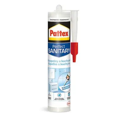 Silikon sanitární Pattex transparentní 280 ml