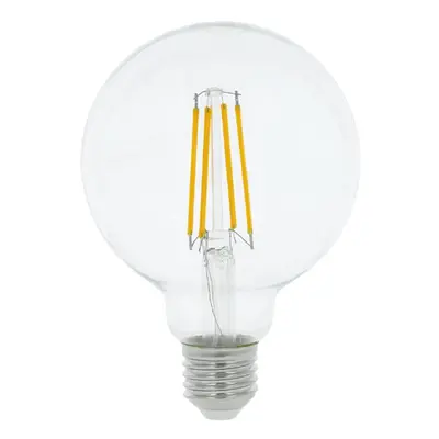 LED žárovka filament retro globe 9W E27 2700K 1055LM