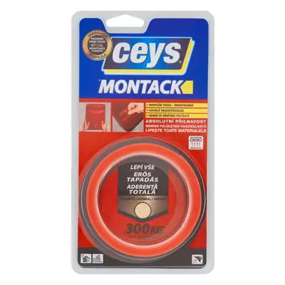 Montážní páska oboustranná Ceys Montack 2,5 x 19 mm