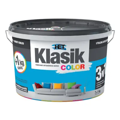 Het Klasik Color 0417 modrý azurový 7+1kg