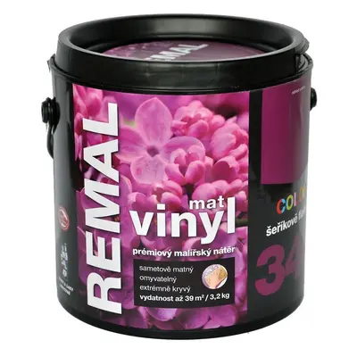 Remal Vinyl Color mat šeříkově fialová 3,2kg