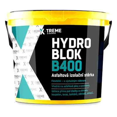 Asfaltová izolační stěrka Den Braven Hydro blok B400 5 kg