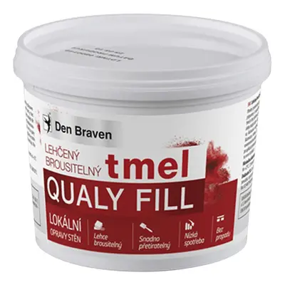 Lehčený brousitelný tmel Den Braven Qualy Fill 500 ml