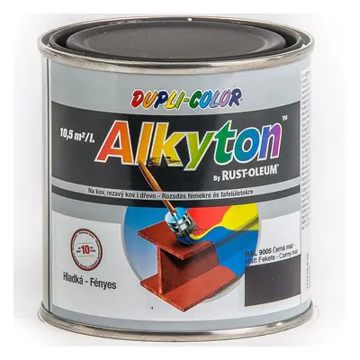 Alkyton ral9005 mat 250ml